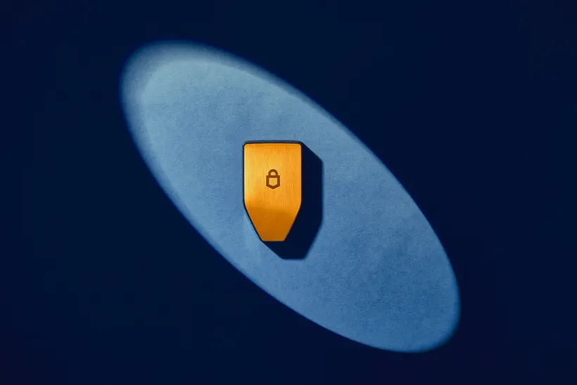 Trezor · Produkt-Stillleben