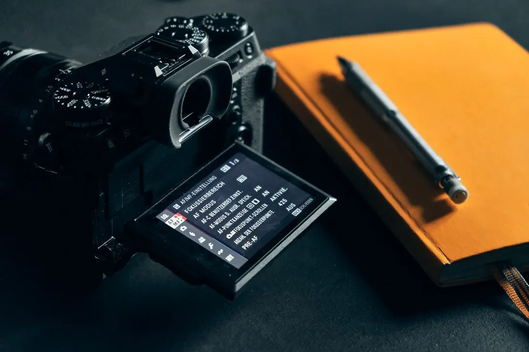 Fujifilm GFX Mittelformat-Body mit AF-Menü im Detail