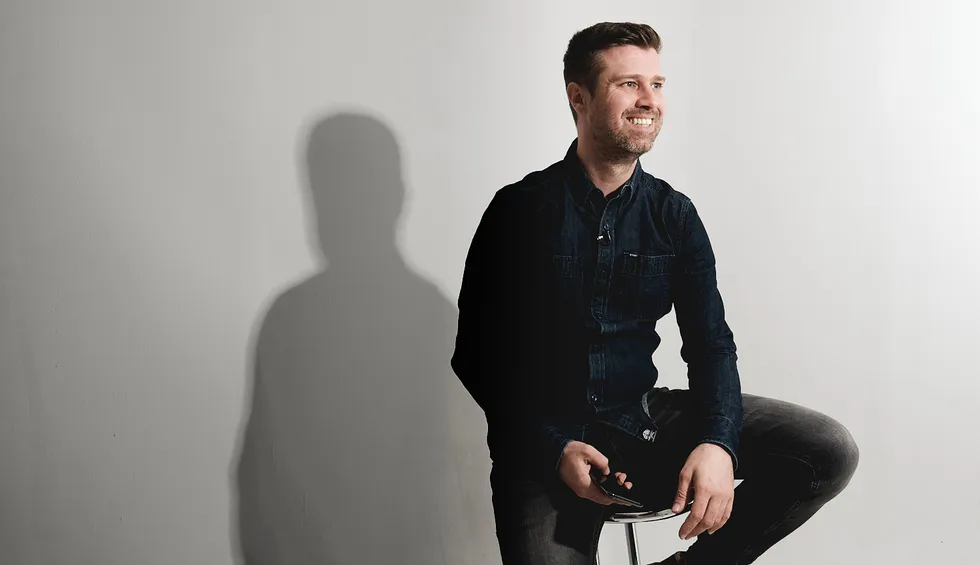 Michael Damböck im Studio Stuttgart-Ost