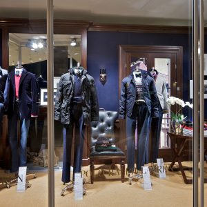 Schaufenster Breuninger Stuttgart Ralph Lauren Herren