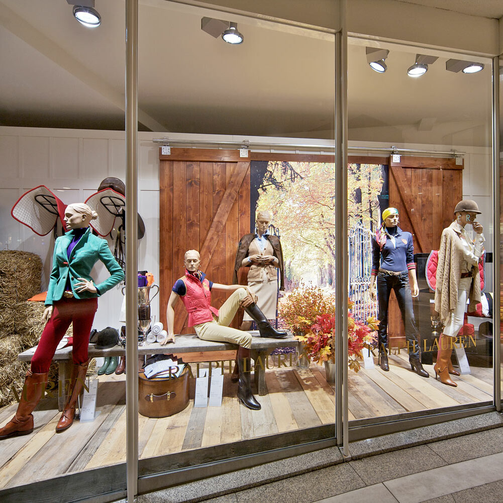 Schaufenster Breuninger Stuttgart Ralph Lauren Damen